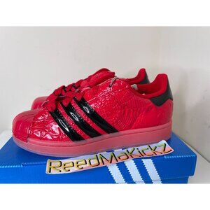 Adidas Superstar SP5DER Red Black WOMENS 6.5US